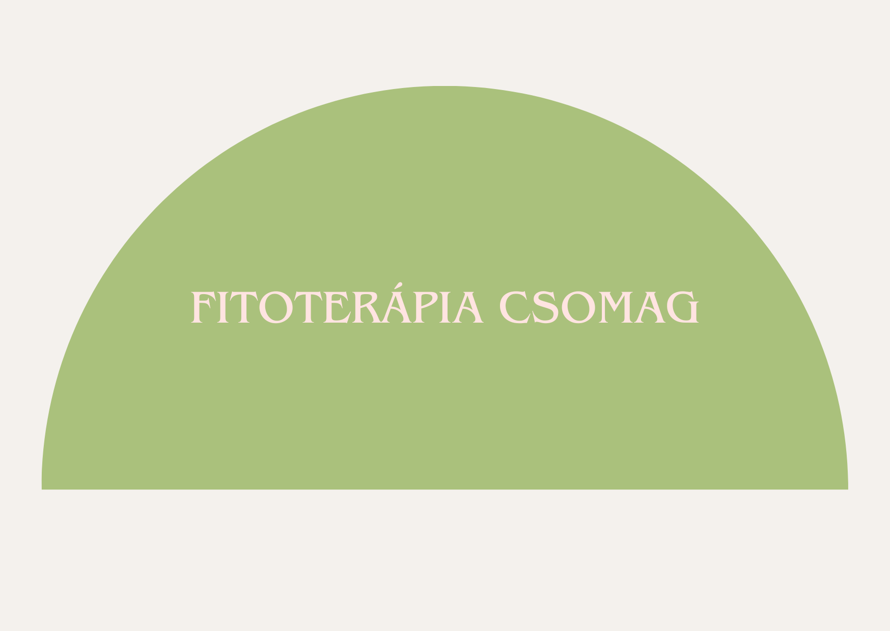 Fitoterapeuta csomag